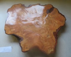 This large platter in cherry won a commended certificate for Bill Burden